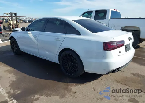2014 Audi A6 2.0T Premium from USA, damaged, VIN WAUGFAFC6EN025917